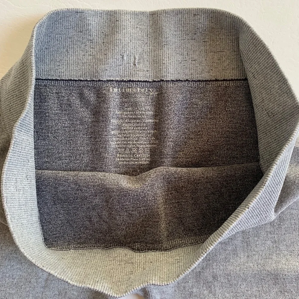 Free People Seamless Bike Shorts Heather Grey XS/S - Picture 7 of 8